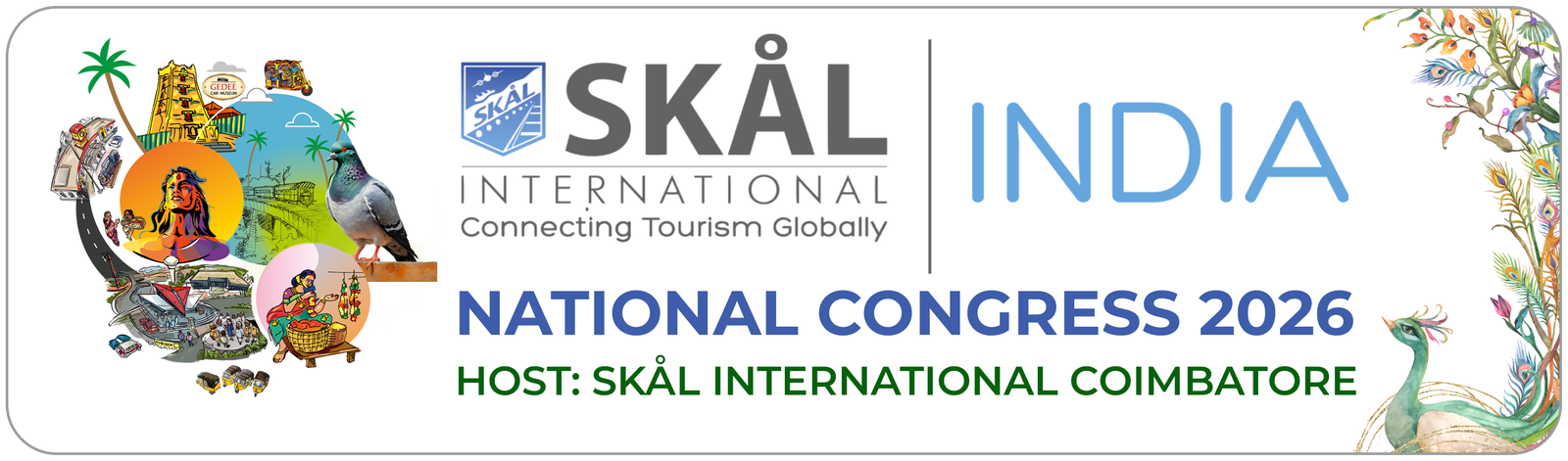 Skål International India National Congress 2026 — Host: Skål International Coimbatore